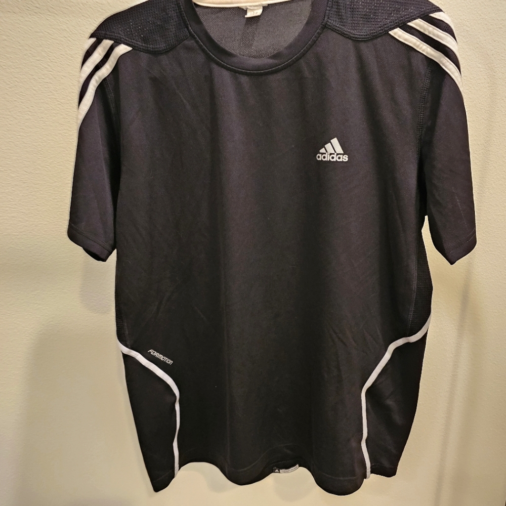 Adidas 2011 Black White Sports Shirt